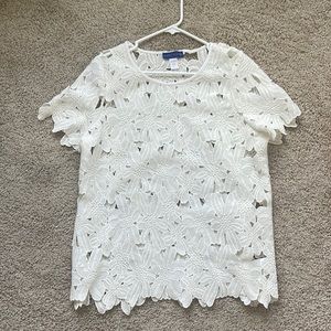 Boho Crochet Top size L